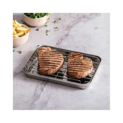 Lacor Cuisson*Plat à four + grille 26,5 x 20,5 cm