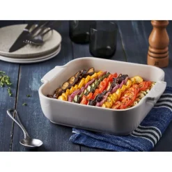 Peugeot Cuisson*Plat à four carré écru 36 cm