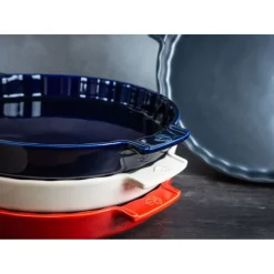 Peugeot Cuisson*Plat à tarte écru 30 cm