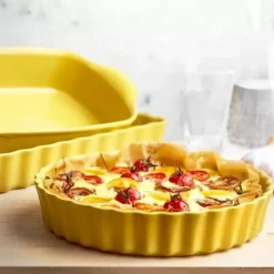 Emile Henry Cuisson*Plat à tarte Ultime 24 cm Grand Cru