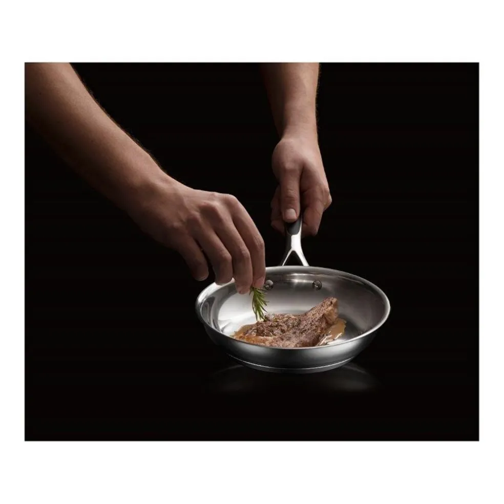 Chefs & Co Cuisson*Poêle 24 cm acier inoxydable