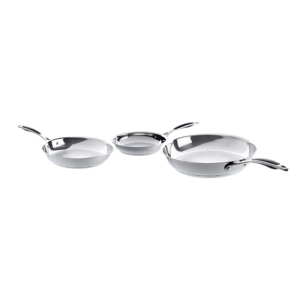 Chefs & Co Cuisson*Poêle 24 cm acier inoxydable