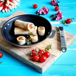 Cristel Cuisson*Poêle inox anti-adhérent Exceliss Casteline amovible 24cm