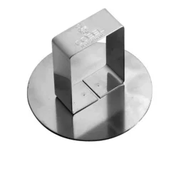 Gobel Pâtisserie*Poussoir à mousse inox diamètre 6,8 cm