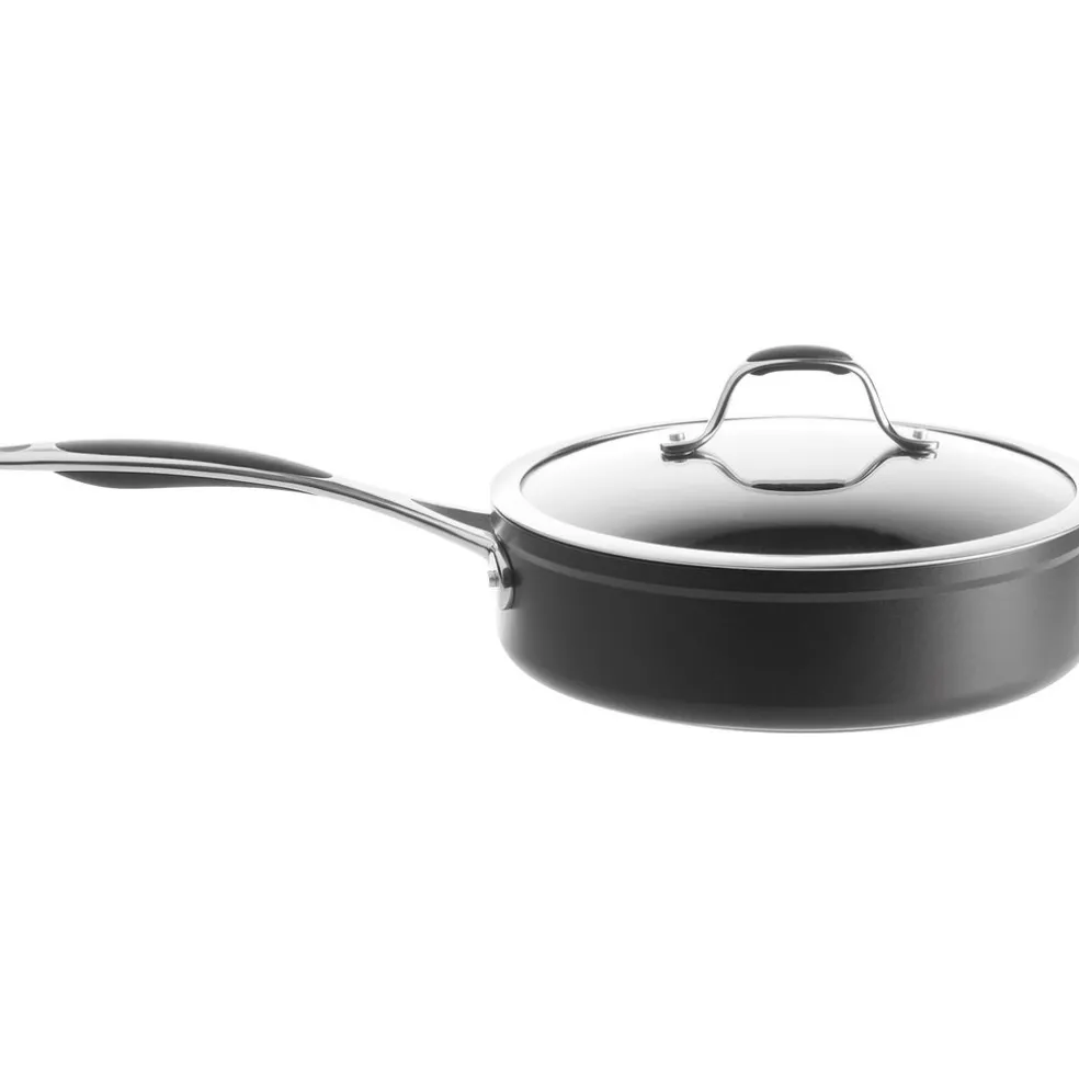 Chefs & Co Cuisson*Sauteuse 24 cm aluminium forgé + couvercle