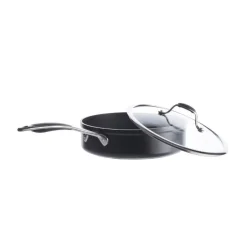 Chefs & Co Cuisson*Sauteuse 24 cm aluminium forgé + couvercle