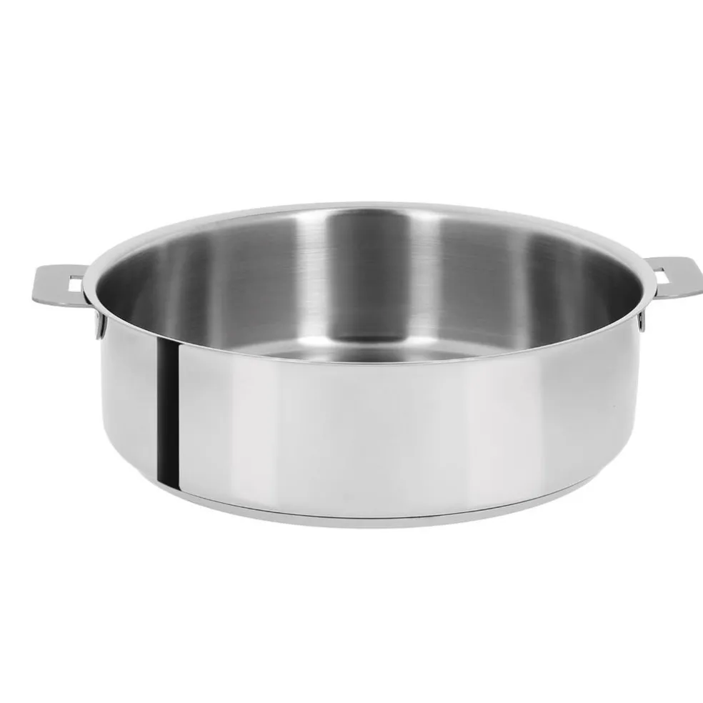 Cristel Cuisson*Sauteuse inox Mutine amovible 24cm