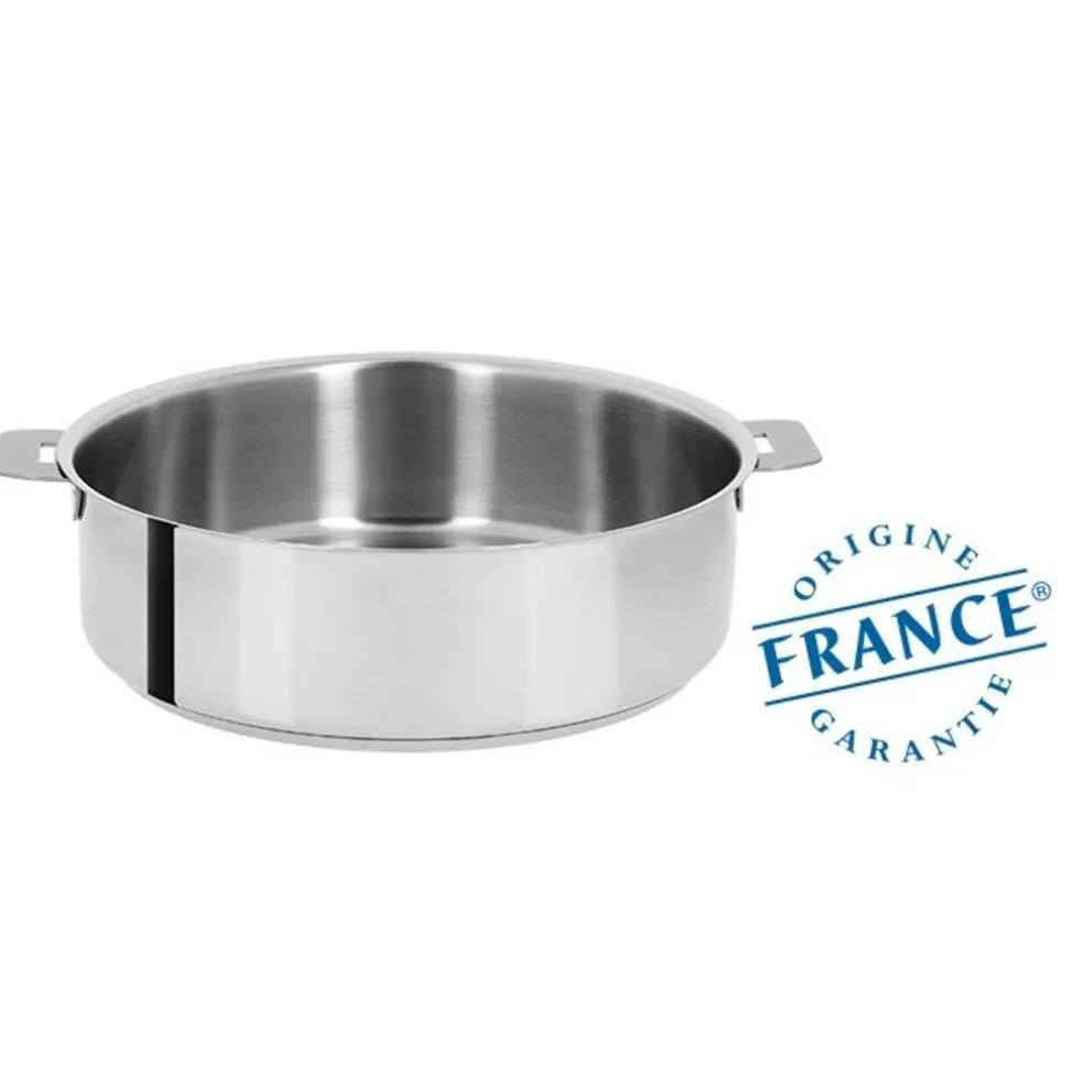 Cristel Cuisson*Sauteuse inox Mutine amovible 26cm
