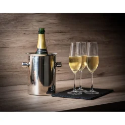 Peugeot Oenologie Cocktails*Seau à champagne inox équilibreur thermique avec glacettes 19cm
