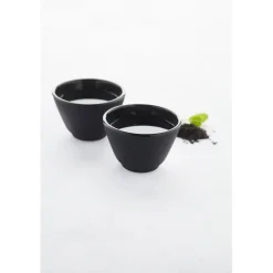 Point Virguleu00ae Petit Déjeuner*Set de 2 tasses à thé en fonte 120ml