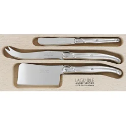 Andru00e9 verdier Accessoires De La Table*Set fromage Laguiole 3 pièces acier inoxydable