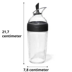 Oxo Préparation*Shaker à vinaigrette 350 ml noir