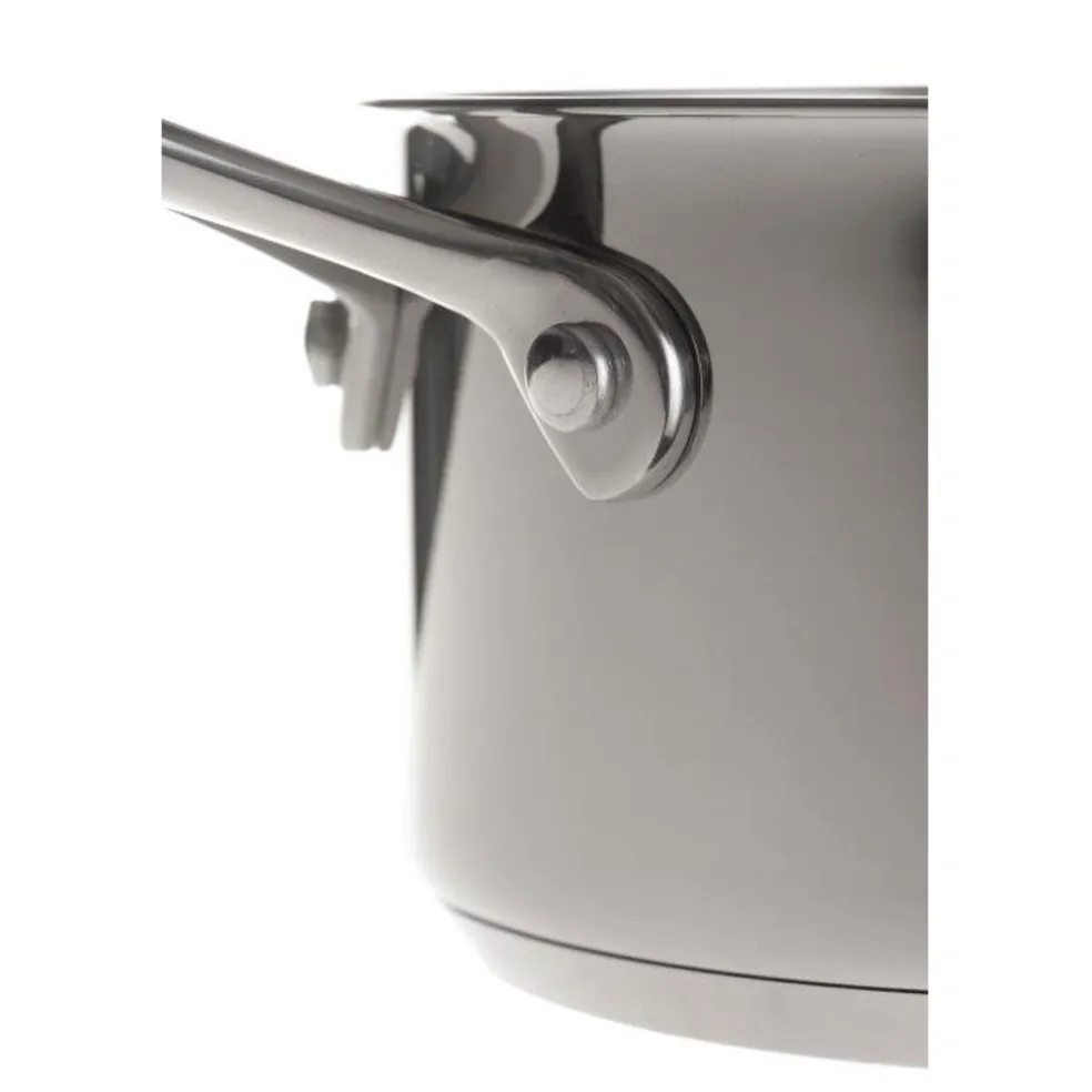 Chefs & Co Cuisson*Série de 3 casseroles acier inoxydable