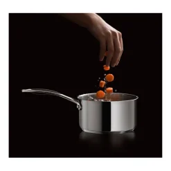 Chefs & Co Cuisson*Série de 3 casseroles acier inoxydable