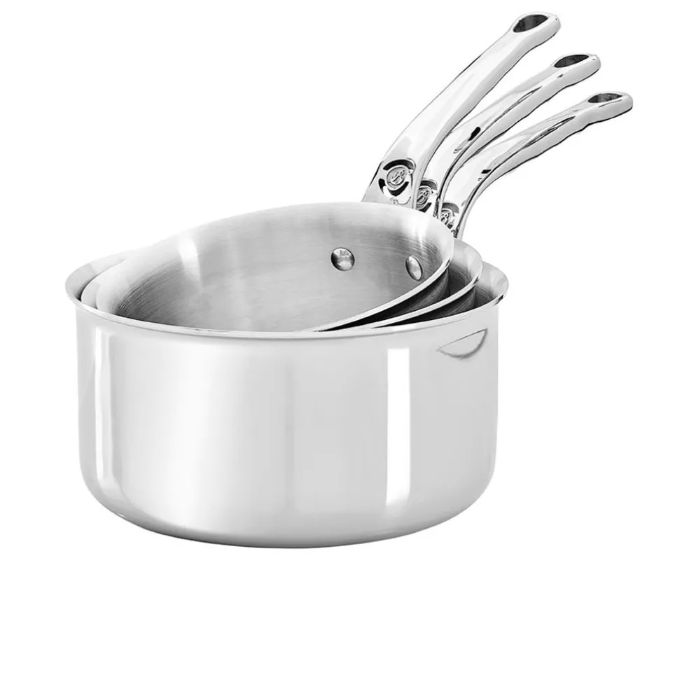 De Buyer Cuisson*Série de 3 casseroles Affinity