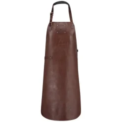 Witloft Textile De Cuisine*TABLIER en cuir FULL GRAIN CHOCOLAT