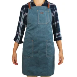 Alaskan maker Textile De Cuisine*Tablier N°325 denim foncé