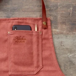 Alaskan maker Textile De Cuisine*Tablier N°325 terre de sienne