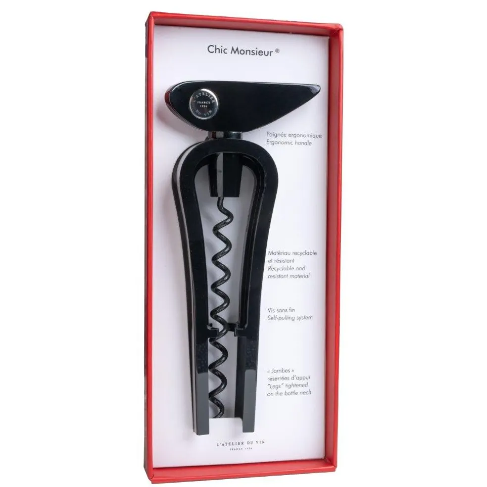 L'atelier du vin Oenologie Cocktails*Tire bouchon chic monsieur night