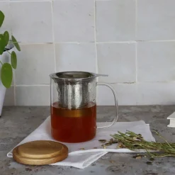 Ogo Petit Déjeuner*Tisanière verre double paroi Gustave 35 cl