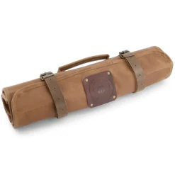 Witloft Coutellerie*Trousse à couteaux 9 places Cognac