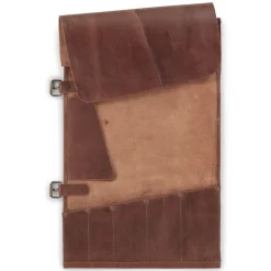 Witloft Coutellerie*Trousse à couteaux 5 places Cognac