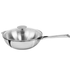Cristel Cuisson*Wok inox Casteline amovible 28 cm